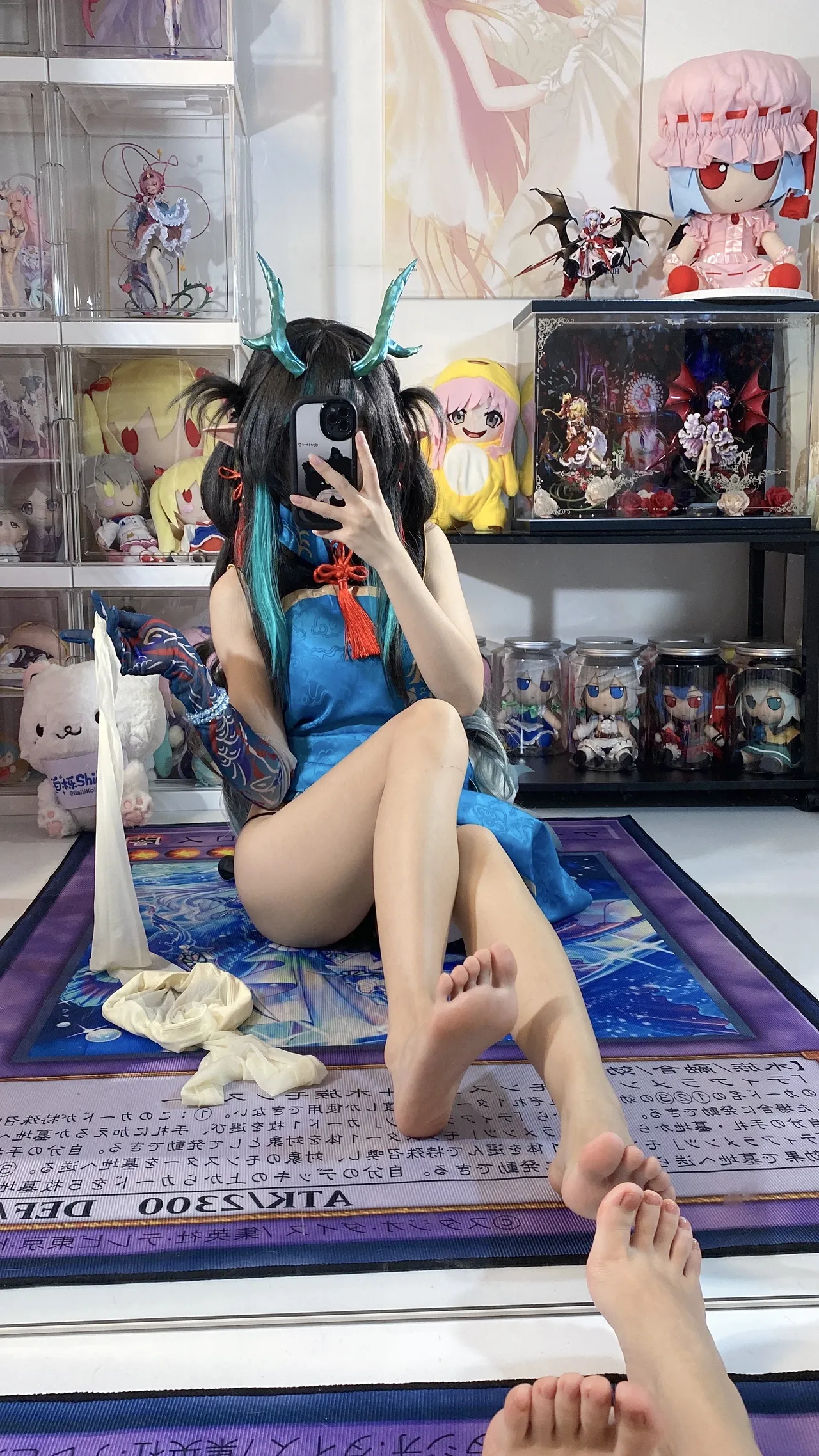 白栎Shirly - 明日方舟 夕 染尘烟旗袍-erohere6.webp